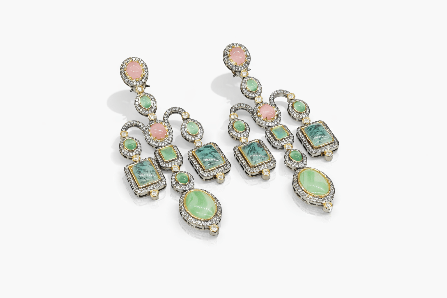 Sabyasachi Earrings 09290 - KRISHNA'S SWETA JEWELLERY