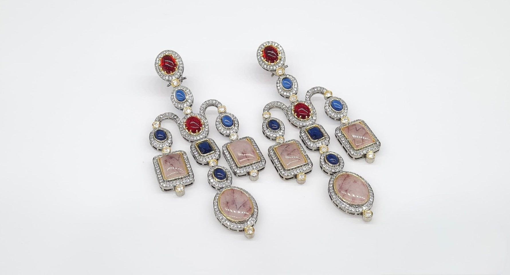 Sabyasachi Earrings 09290 - KRISHNA'S SWETA JEWELLERY