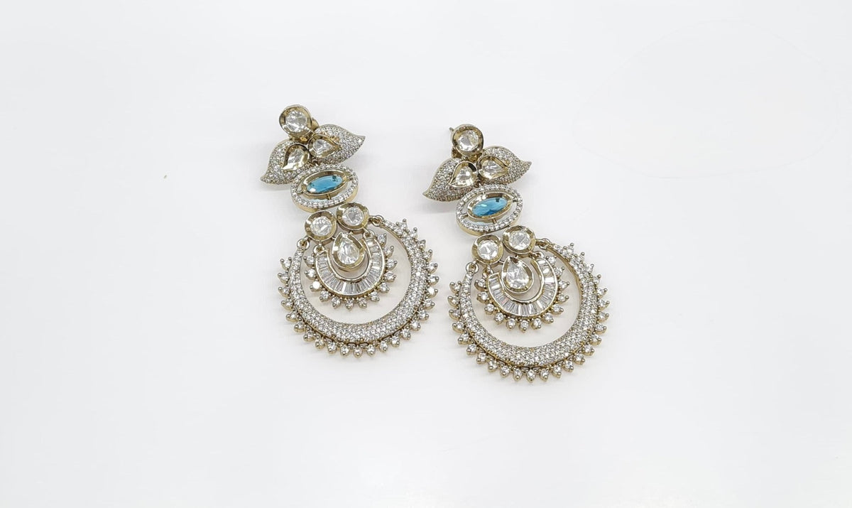 Sabyasachi Earrings 09291 - KRISHNA'S SWETA JEWELLERY