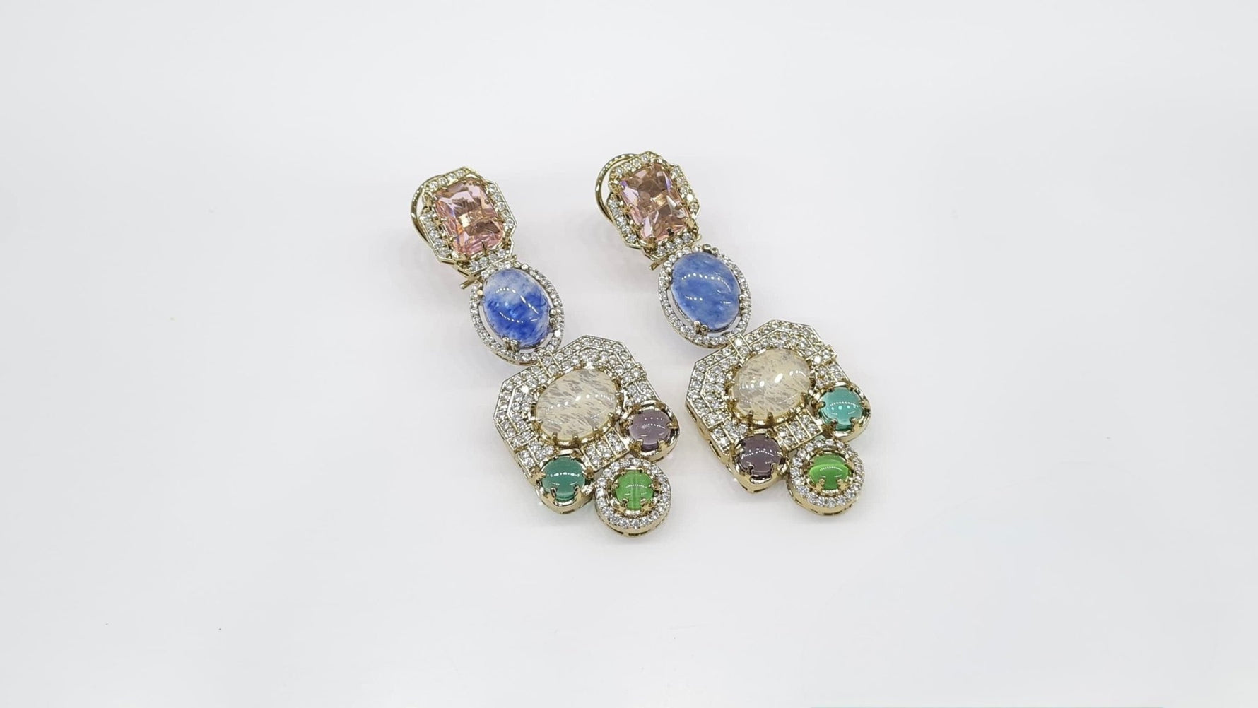 Sabyasachi Earrings 09292 - KRISHNA'S SWETA JEWELLERY