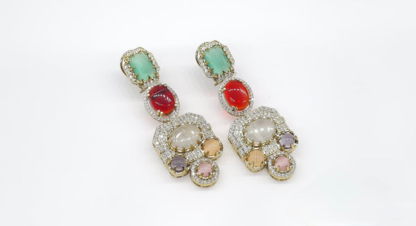 Sabyasachi Earrings 09292 - KRISHNA'S SWETA JEWELLERY