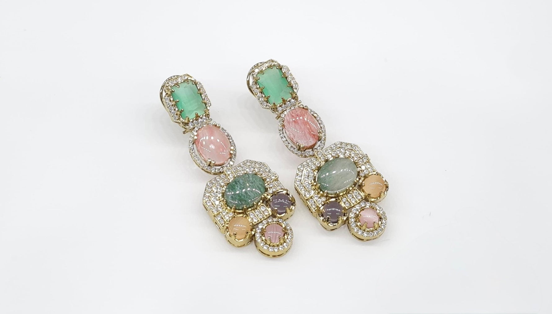 Sabyasachi Earrings 09292 - KRISHNA'S SWETA JEWELLERY