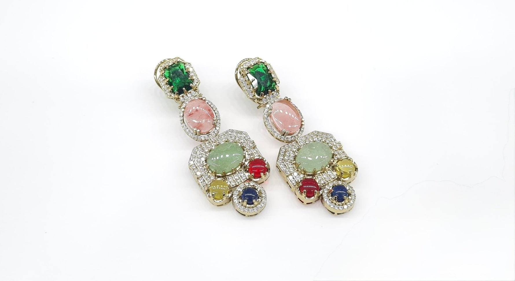 Sabyasachi Earrings 09292 - KRISHNA'S SWETA JEWELLERY