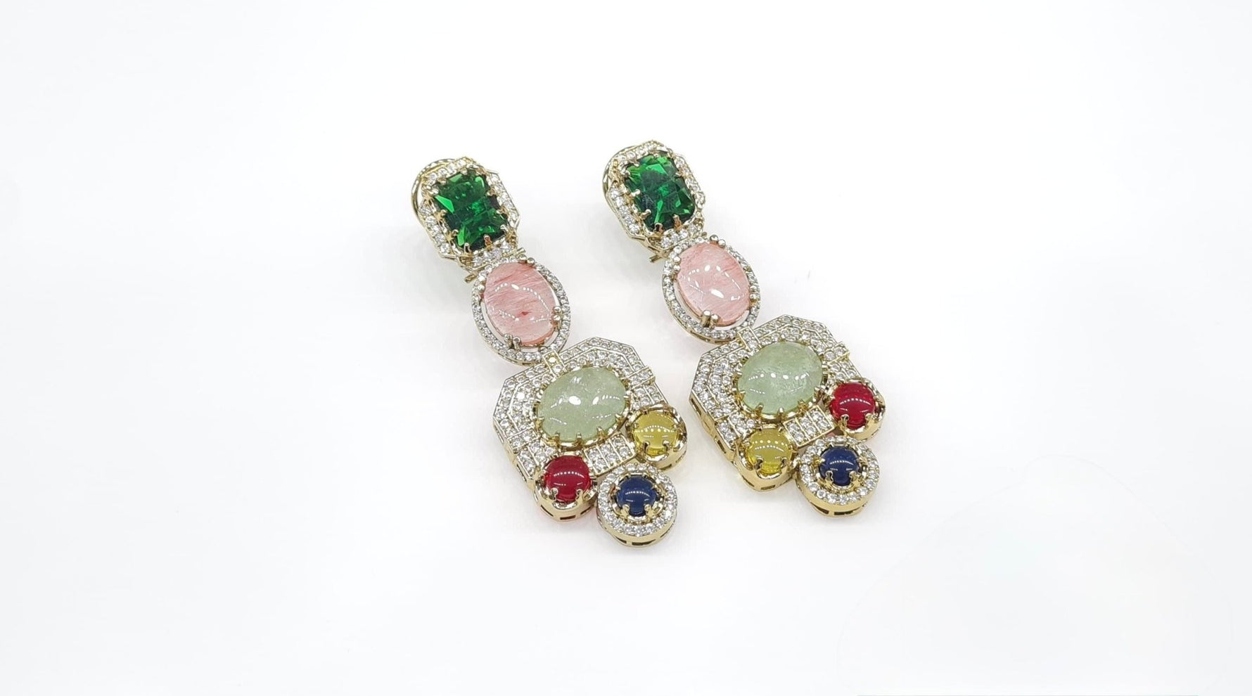 Sabyasachi Earrings 09292 - KRISHNA'S SWETA JEWELLERY
