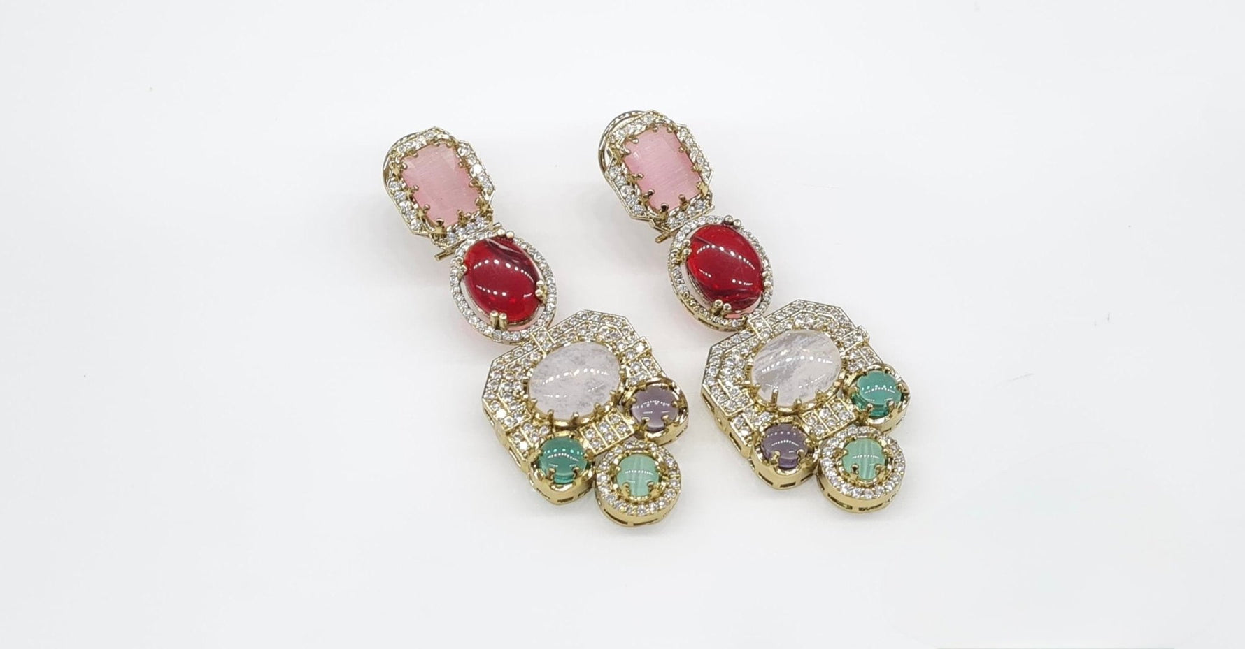 Sabyasachi Earrings 09292 - KRISHNA'S SWETA JEWELLERY