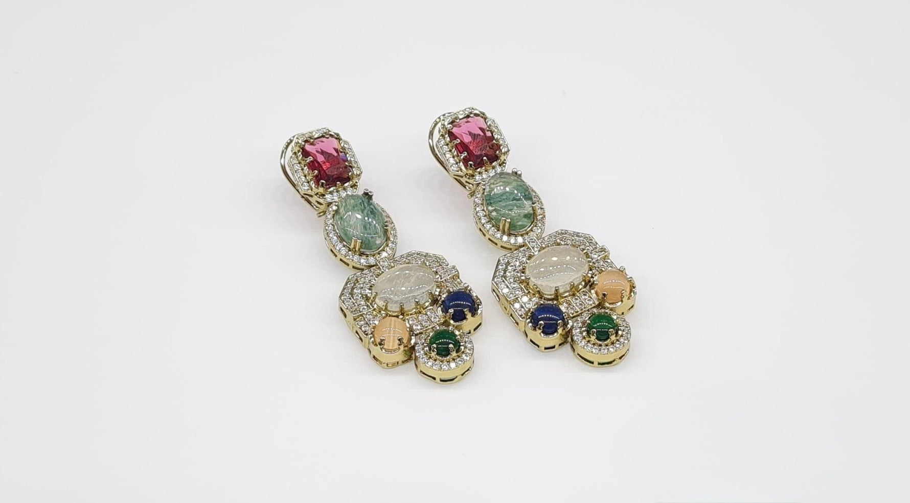 Sabyasachi Earrings 09292 - KRISHNA'S SWETA JEWELLERY