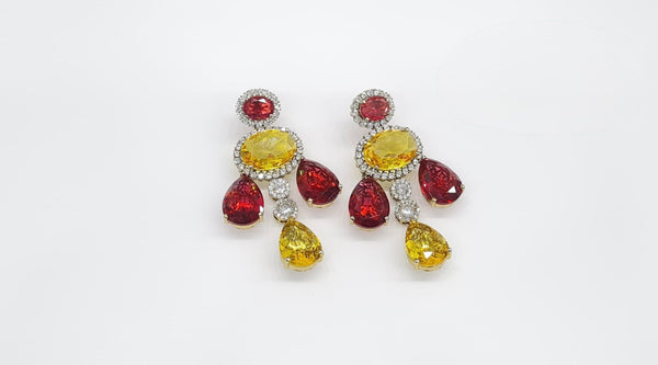 Sabyasachi Earrings 09293 - KRISHNA'S SWETA JEWELLERY