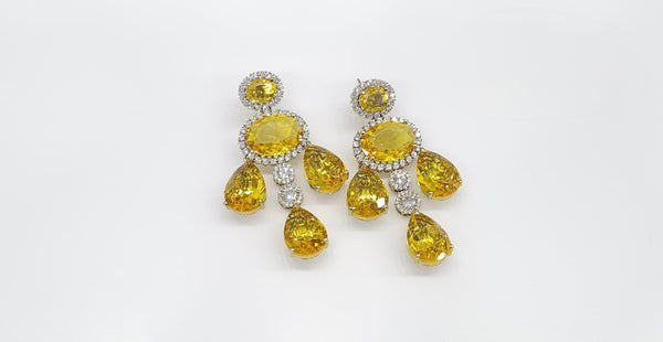 Sabyasachi Earrings 09293 - KRISHNA'S SWETA JEWELLERY