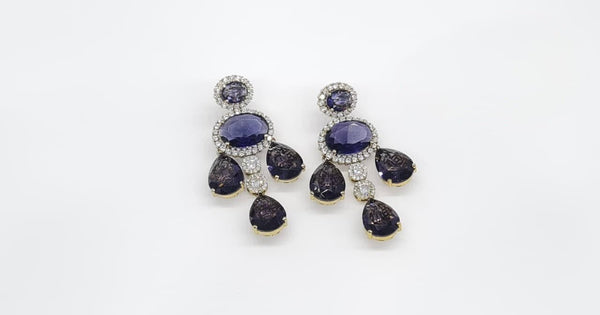 Sabyasachi Earrings 09293 - KRISHNA'S SWETA JEWELLERY