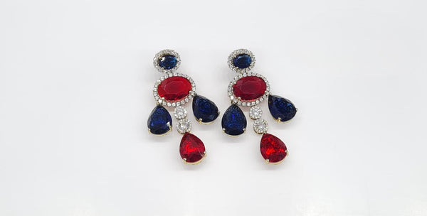 Sabyasachi Earrings 09293 - KRISHNA'S SWETA JEWELLERY