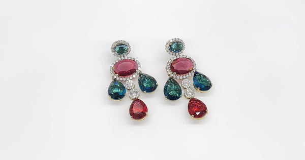 Sabyasachi Earrings 09293 - KRISHNA'S SWETA JEWELLERY