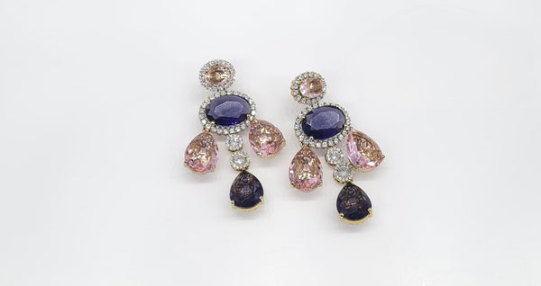 Sabyasachi Earrings 09293 - KRISHNA'S SWETA JEWELLERY