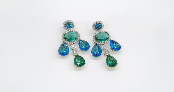 Sabyasachi Earrings 09293 - KRISHNA'S SWETA JEWELLERY
