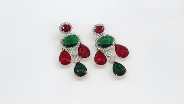 Sabyasachi Earrings 09293 - KRISHNA'S SWETA JEWELLERY