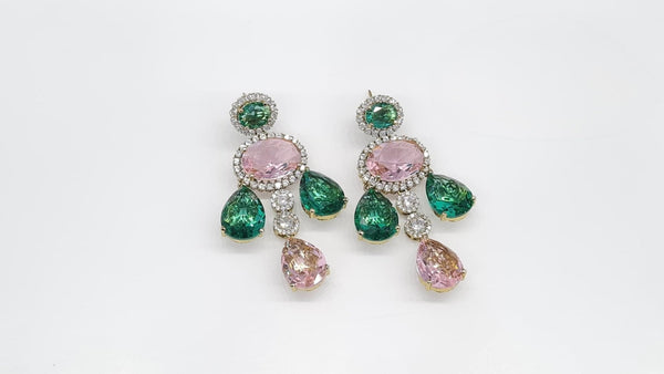 Sabyasachi Earrings 09293 - KRISHNA'S SWETA JEWELLERY