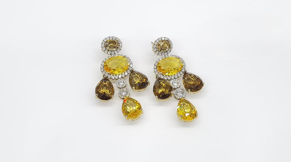 Sabyasachi Earrings 09293 - KRISHNA'S SWETA JEWELLERY