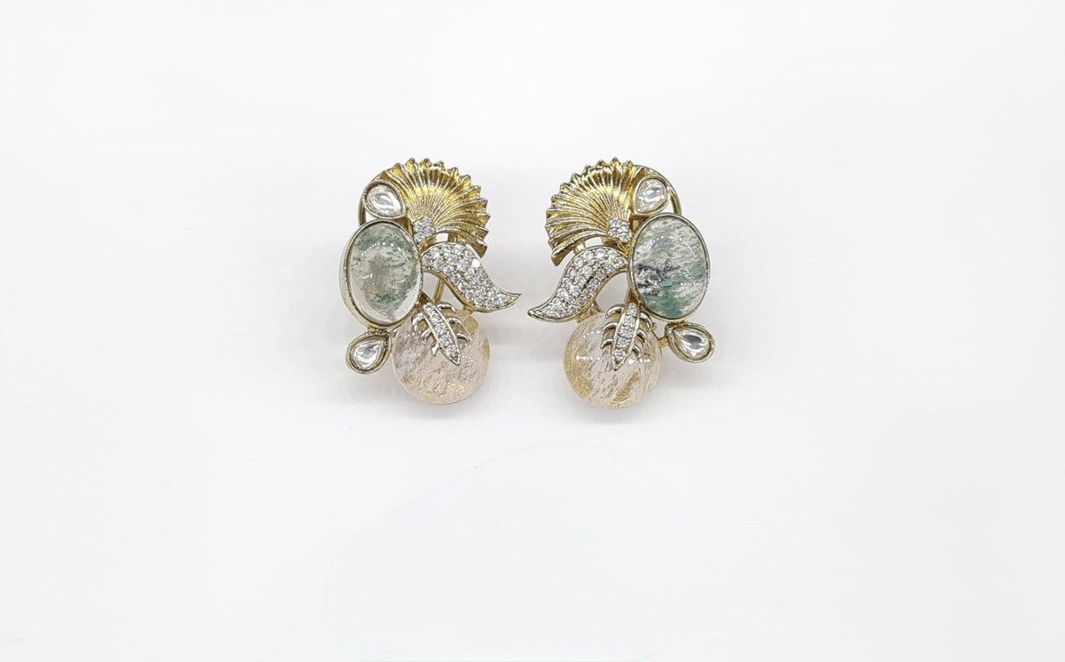 Sabyasachi Earrings 09294 - KRISHNA'S SWETA JEWELLERY