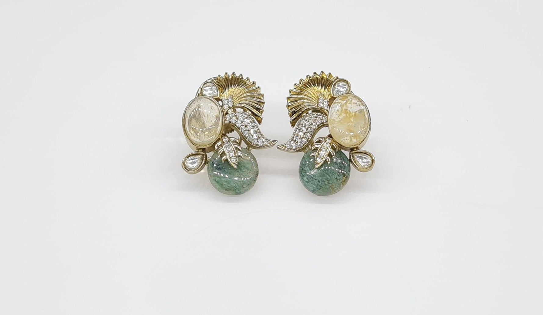 Sabyasachi Earrings 09294 - KRISHNA'S SWETA JEWELLERY