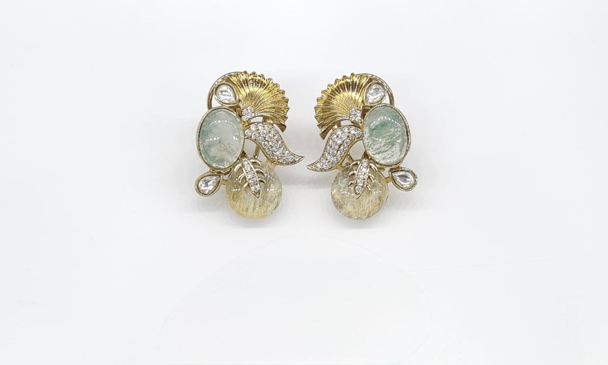 Sabyasachi Earrings 09294 - KRISHNA'S SWETA JEWELLERY
