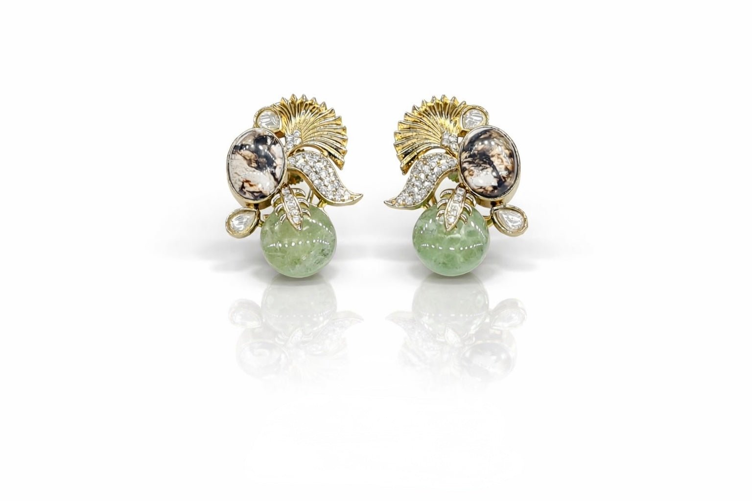 Sabyasachi Earrings 09294 - KRISHNA'S SWETA JEWELLERY