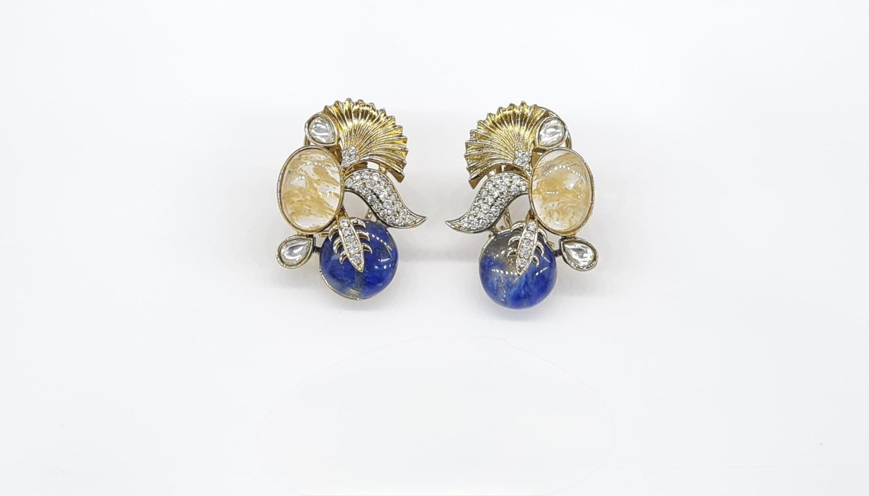 Sabyasachi Earrings 09294 - KRISHNA'S SWETA JEWELLERY
