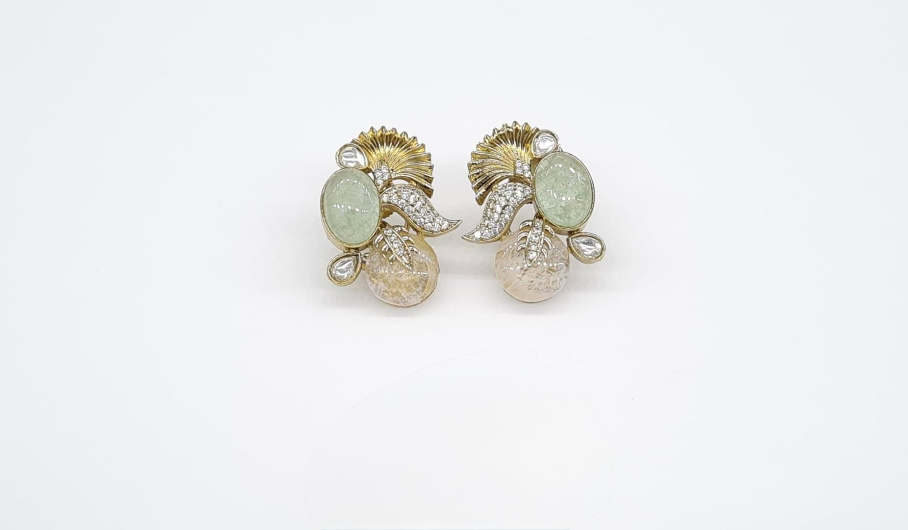 Sabyasachi Earrings 09294 - KRISHNA'S SWETA JEWELLERY