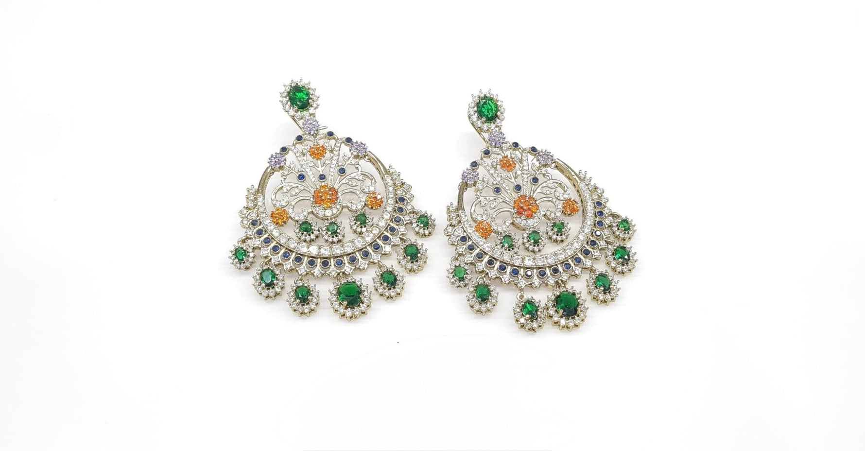 Sabyasachi Earrings 09295 - KRISHNA'S SWETA JEWELLERY