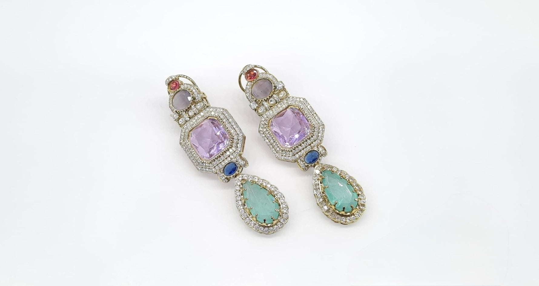 Sabyasachi Earrings 09298 - KRISHNA'S SWETA JEWELLERY