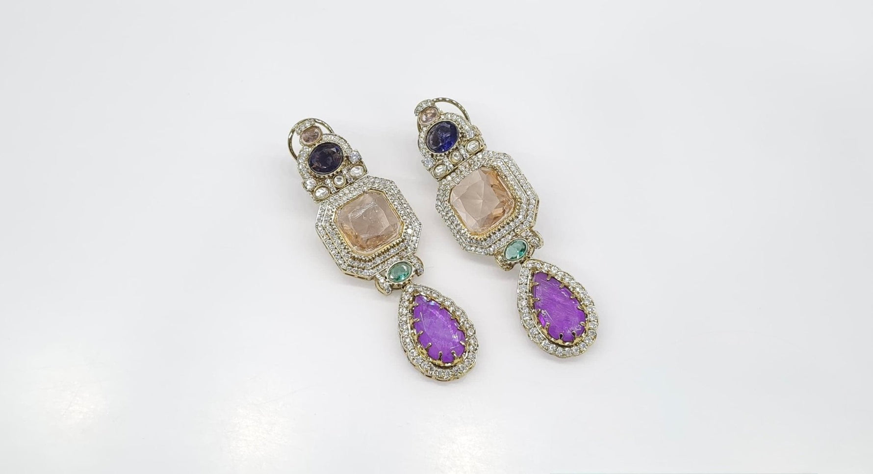 Sabyasachi Earrings 09298 - KRISHNA'S SWETA JEWELLERY