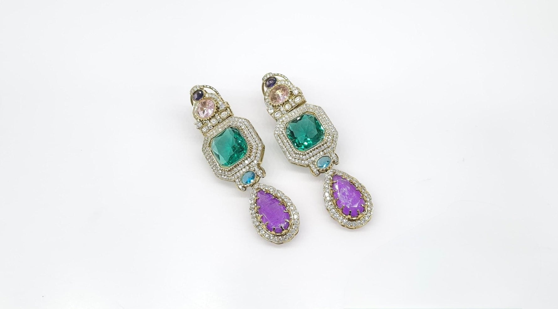 Sabyasachi Earrings 09298 - KRISHNA'S SWETA JEWELLERY