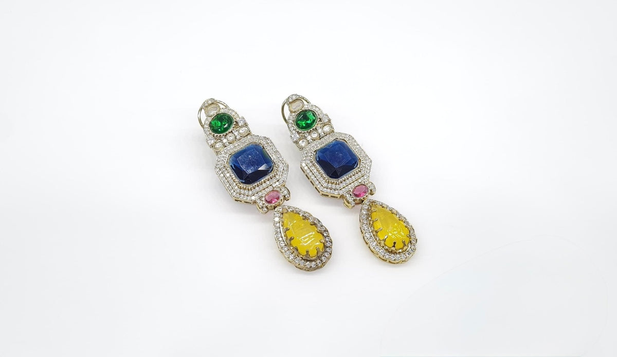 Sabyasachi Earrings 09298 - KRISHNA'S SWETA JEWELLERY