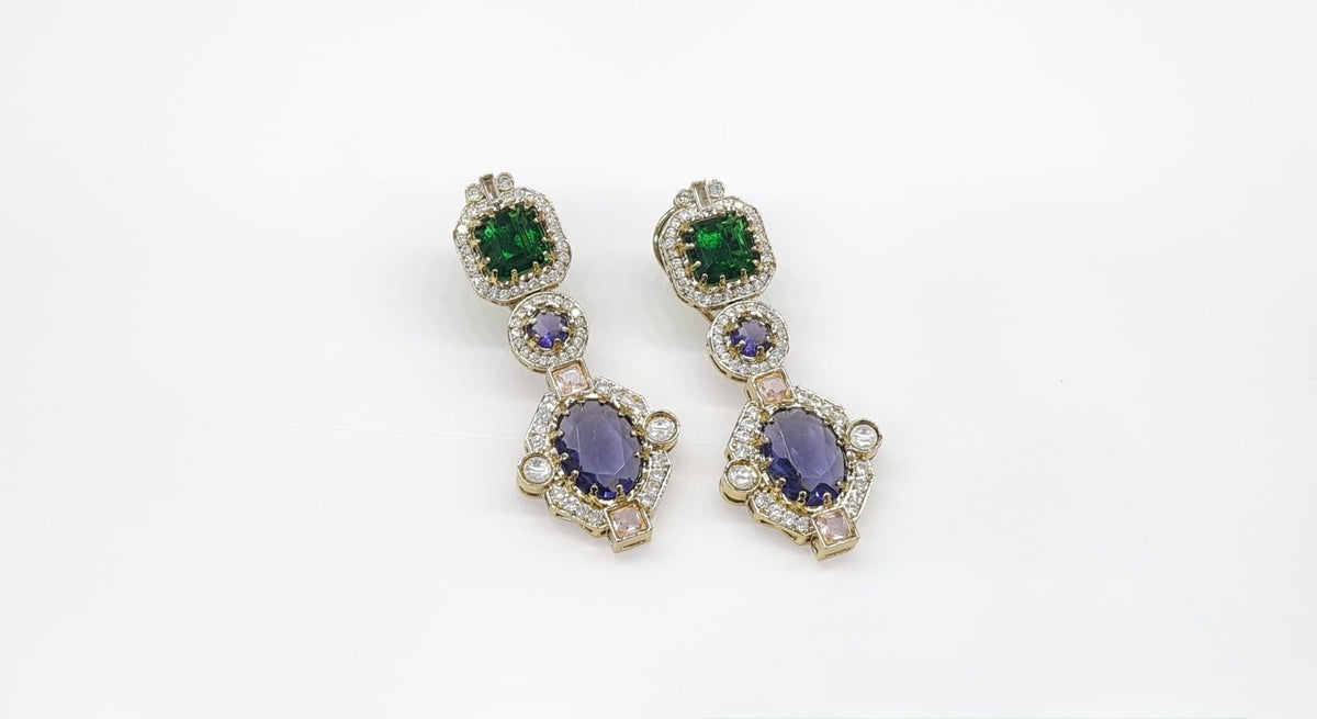 Sabyasachi Earrings 09399 - KRISHNA'S SWETA JEWELLERY