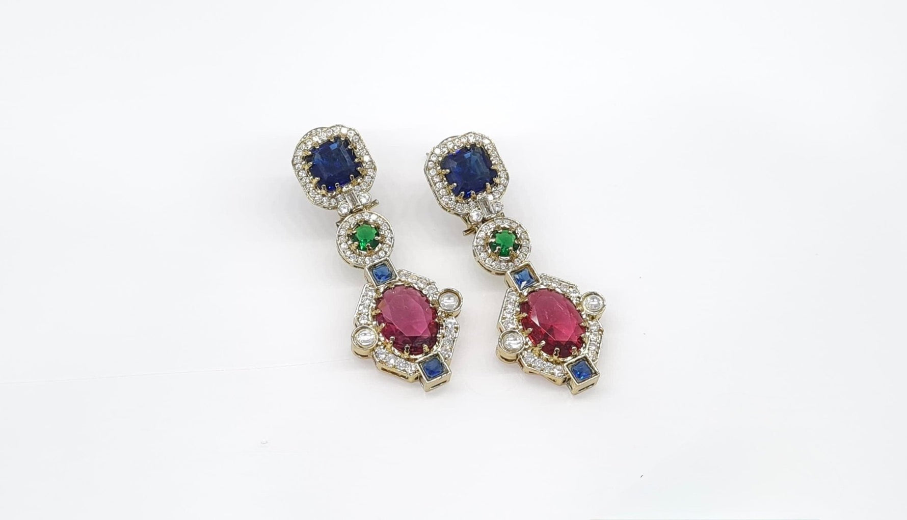 Sabyasachi Earrings 09399 - KRISHNA'S SWETA JEWELLERY