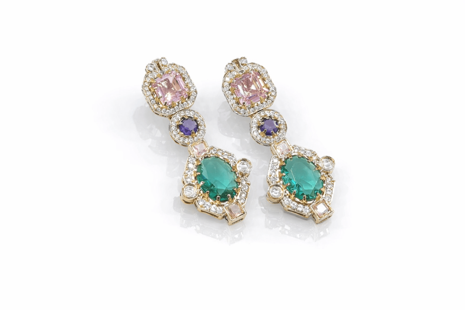 Sabyasachi Earrings 09399 - KRISHNA'S SWETA JEWELLERY