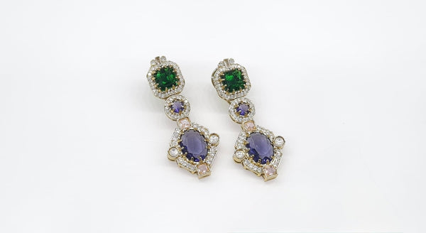 Sabyasachi Earrings 09399 - KRISHNA'S SWETA JEWELLERY
