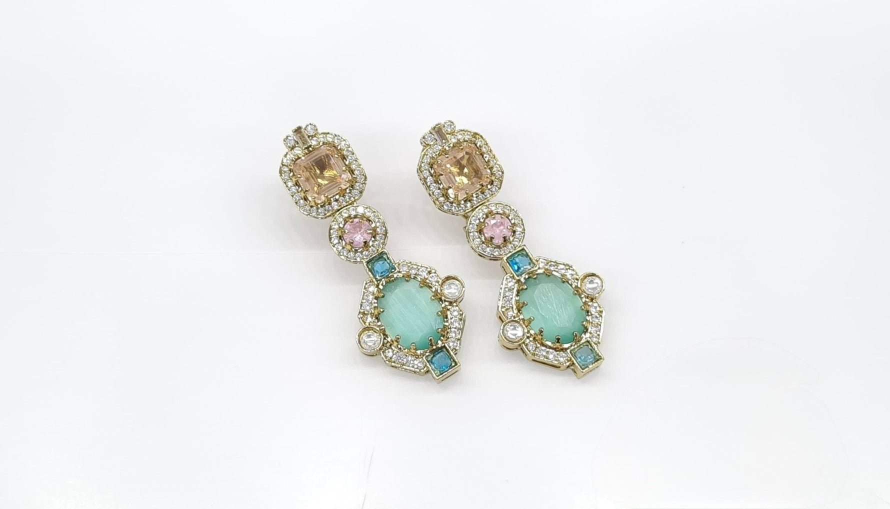 Sabyasachi Earrings 09399 - KRISHNA'S SWETA JEWELLERY