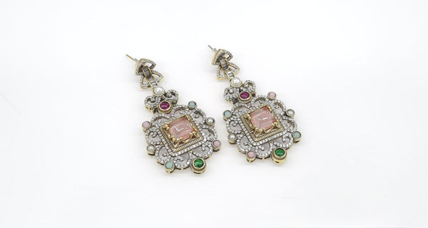 Sabyasachi Earrings 09400 - KRISHNA'S SWETA JEWELLERY