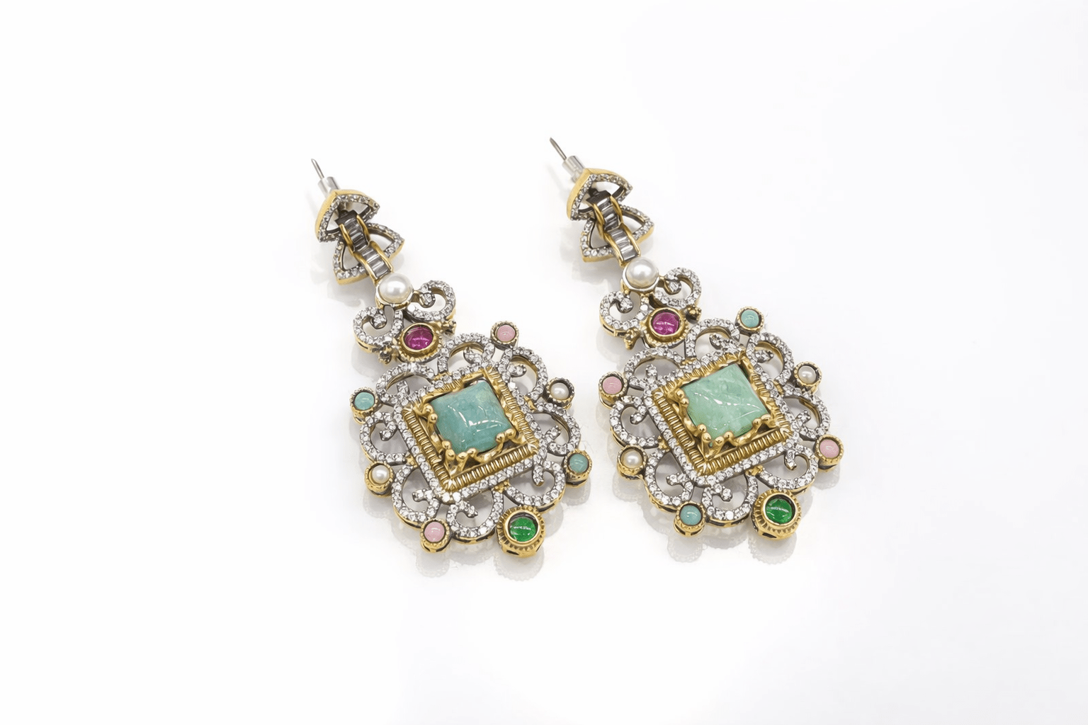 Sabyasachi Earrings 09400 - KRISHNA'S SWETA JEWELLERY