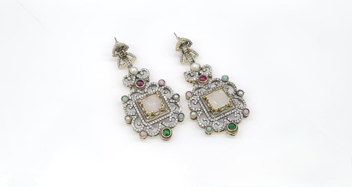 Sabyasachi Earrings 09400 - KRISHNA'S SWETA JEWELLERY