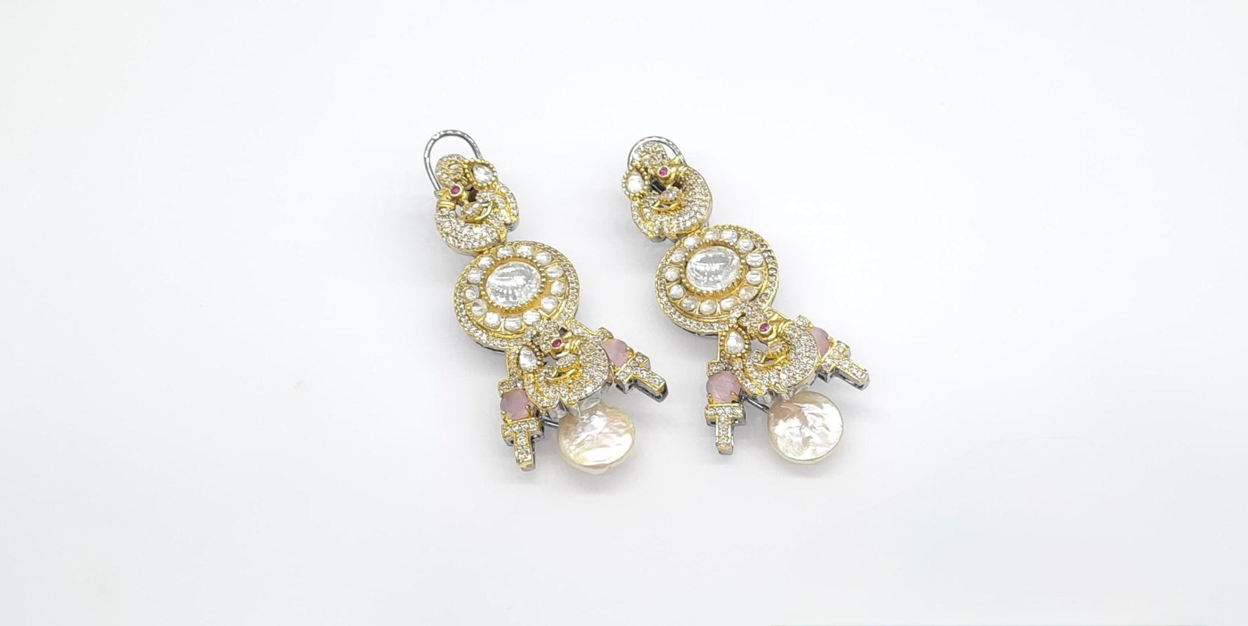 Sabyasachi Earrings 09402 - KRISHNA'S SWETA JEWELLERY