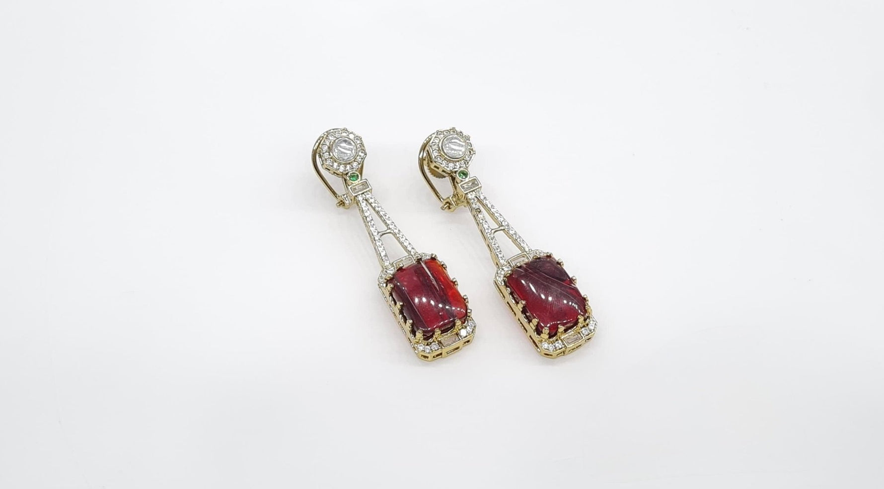 Sabyasachi Earrings 09403 - KRISHNA'S SWETA JEWELLERY