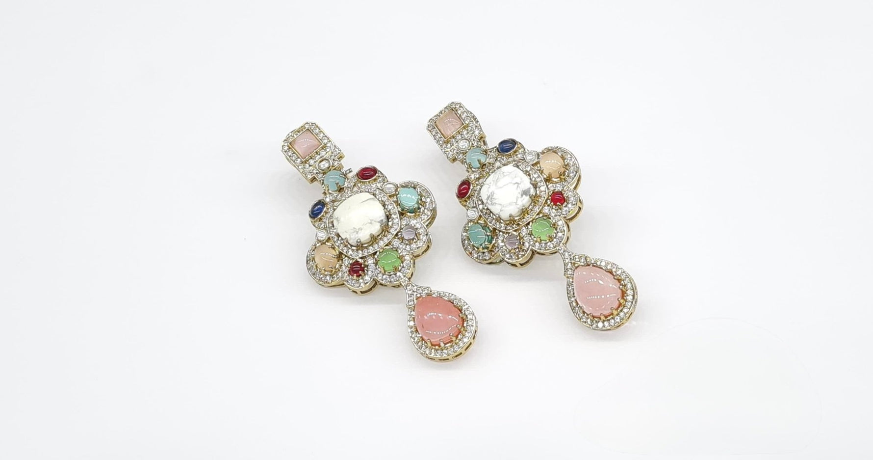 Sabyasachi Earrings 09404 - KRISHNA'S SWETA JEWELLERY