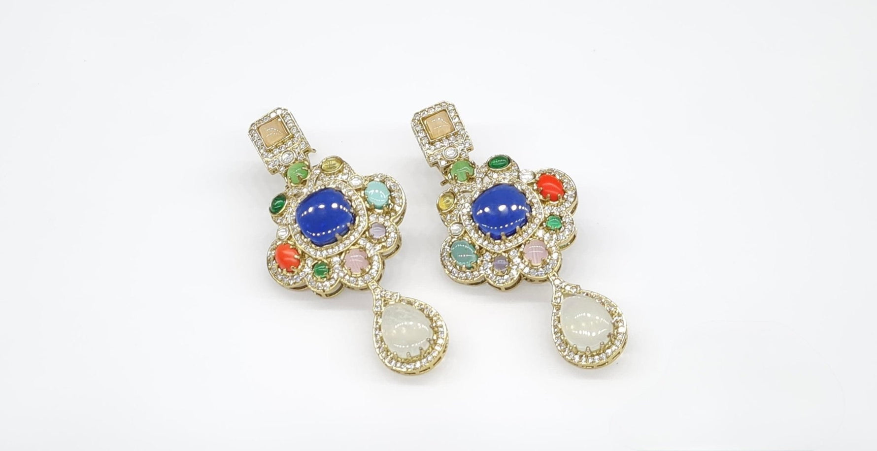 Sabyasachi Earrings 09404 - KRISHNA'S SWETA JEWELLERY