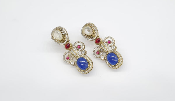 Sabyasachi Earrings 09405 - KRISHNA'S SWETA JEWELLERY