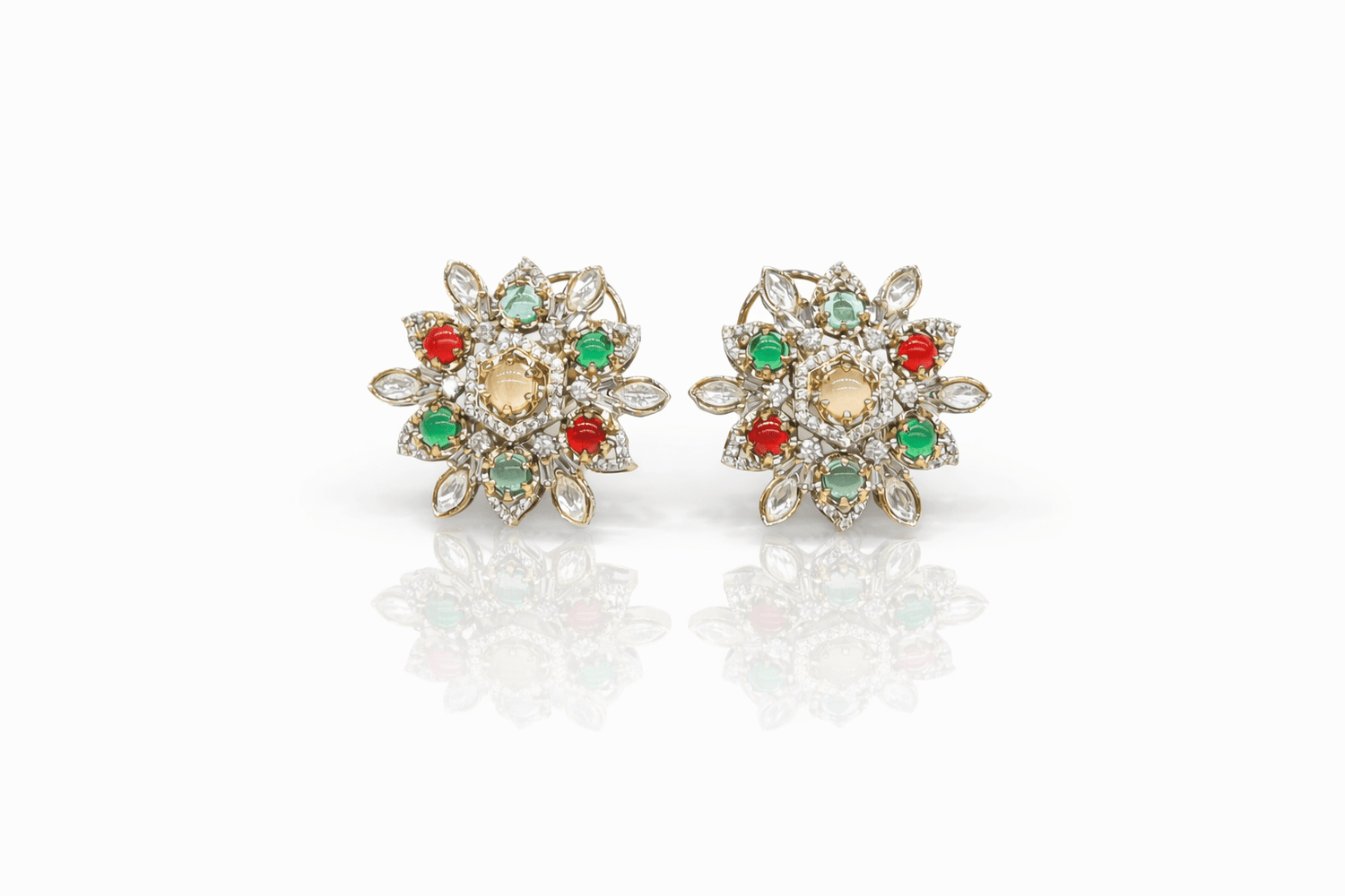 Sabyasachi Earrings 09406 - KRISHNA'S SWETA JEWELLERY