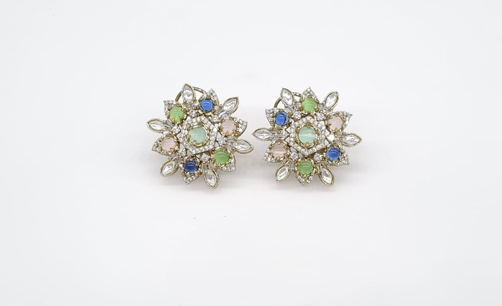 Sabyasachi Earrings 09406 - KRISHNA'S SWETA JEWELLERY