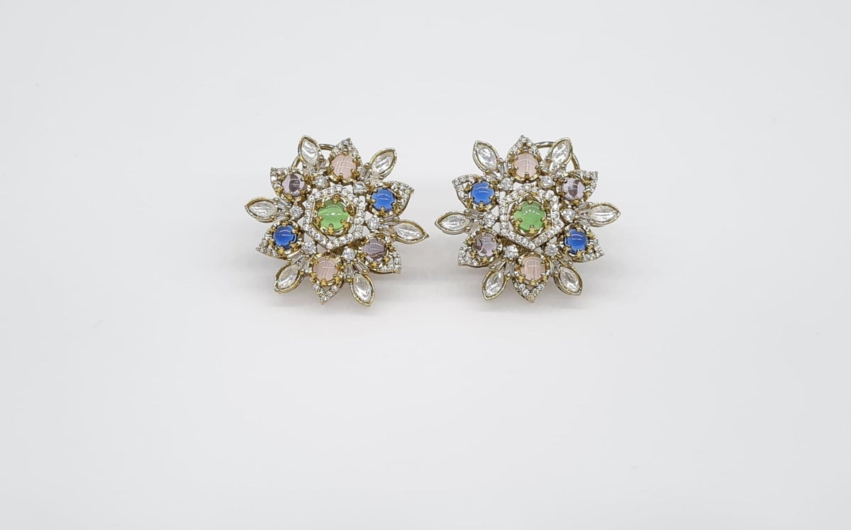 Sabyasachi Earrings 09406 - KRISHNA'S SWETA JEWELLERY