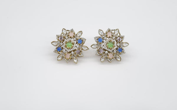 Sabyasachi Earrings 09406 - KRISHNA'S SWETA JEWELLERY