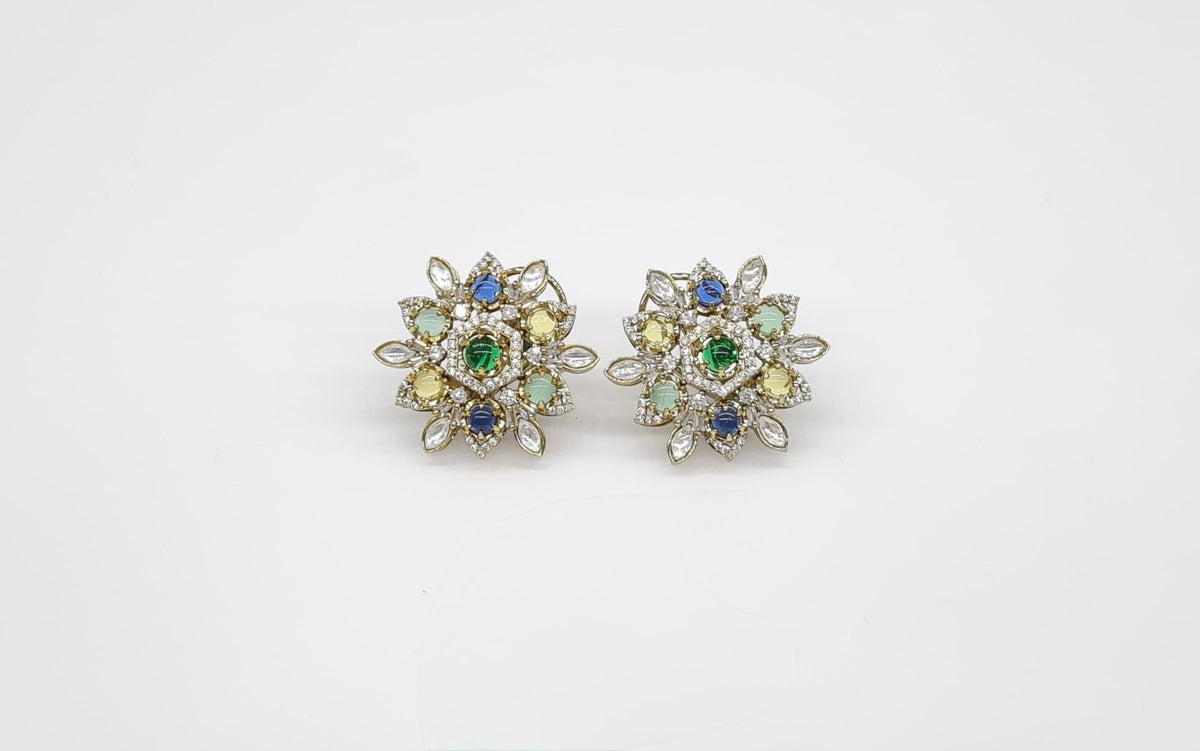 Sabyasachi Earrings 09406 - KRISHNA'S SWETA JEWELLERY