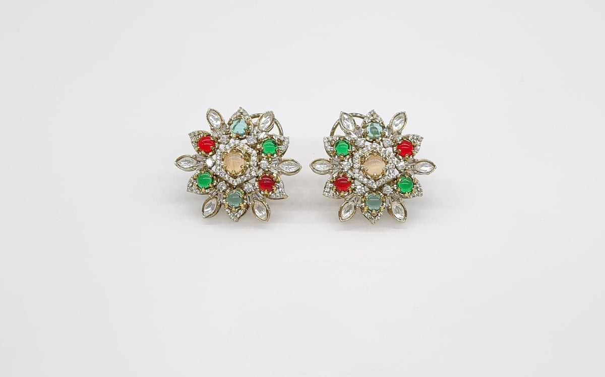 Sabyasachi Earrings 09406 - KRISHNA'S SWETA JEWELLERY